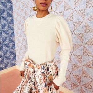 Ulla Johnson Philo Pullover, Cream